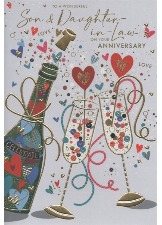 To A Wonderful Son And Daughter-in-Law On Your Anniversary